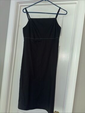 346 Brooks Brothers stretch sleeveless dress